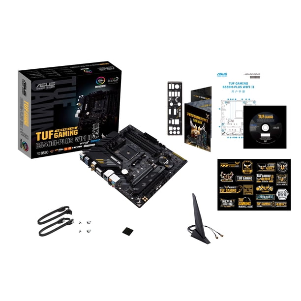 Placa madre ASUS TUF Gaming B550-PLUS WiFi II AMD AM4 | Lider