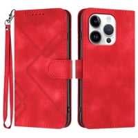 Funda Foxdock Para Iphone 16 Pro – Tipo Libro Con Soporte, Billetera, Correa Y Diseño Elegante