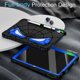 thumbnail image 4 of Funda para iPad Auizotl A16 de 11.ª y 10.ª generación con protector de pantalla, color negro y azul, 4 of 7