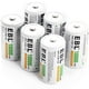 thumbnail image 2 of Batería Recargables EBL D Tamaño D 10,000mAh Paquete de 6 Procyco Technology, 2 of 2