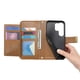 thumbnail image 2 of Funda tipo cartera de piel sintética FOXDOCK para Samsung Galaxy S26 Ultra – Resistente a golpes y a las interferencias RFID – Correa de mano larga marrón, 2 of 6
