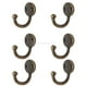 thumbnail image 3 of 6 PCS Ropa Abrigo Toalla Sombrero Percha Cocina Dormitorio Cuarto De Baño Drop Ganchos De Pared, 3 of 5