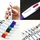 thumbnail image 4 of 10 bolígrafos retráctiles Shuttle 4 en 1, bolígrafo de color neón con hebilla y clip en la parte superior, llavero con mosquetón multicolor para material escolar de oficina, regalo para estudiantes y, 4 of 7