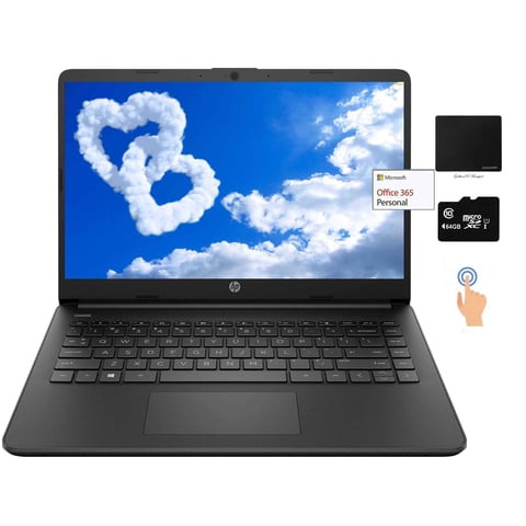 Laptop Hp 14 Delgada Y Ligera Con Pantalla Táctil Intel