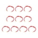 thumbnail image 3 of Pulsera Deslizante de Nailon Ajustable de 10 Hebras Que Hace Una Pulsera de Cordón Trenzado de 8,9 Pulgadas (22,5 Cm) , roja áurea roja, 3 of 4