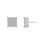 thumbnail image 1 of Aretes de Botón de Moissanita Color D Claridad VVS Aretes de Diamante Aretes de Botón Aretes de Plata Esterlina S925 Aretes de Moissanita para Mujer Hombres, 1 of 7