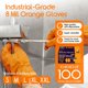 thumbnail image 2 of Guantes desechables de nitrilo Inspire Heavy Duty de 8 mil, color naranja, 2 of 9