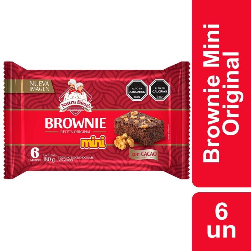 Brownie Mini 120 g Nutra Bien