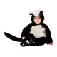 thumbnail image 1 of Disfraz de Skunk Baby Orion, tamaño pequeño (6 a 12 meses), color negro, 1 of 6