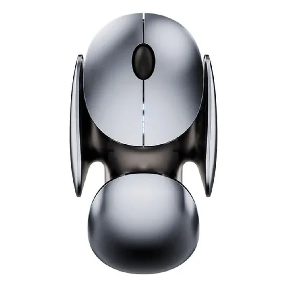 Inphic - Mouse Inalambrico Recargable De Aluminio Click Silencioso
