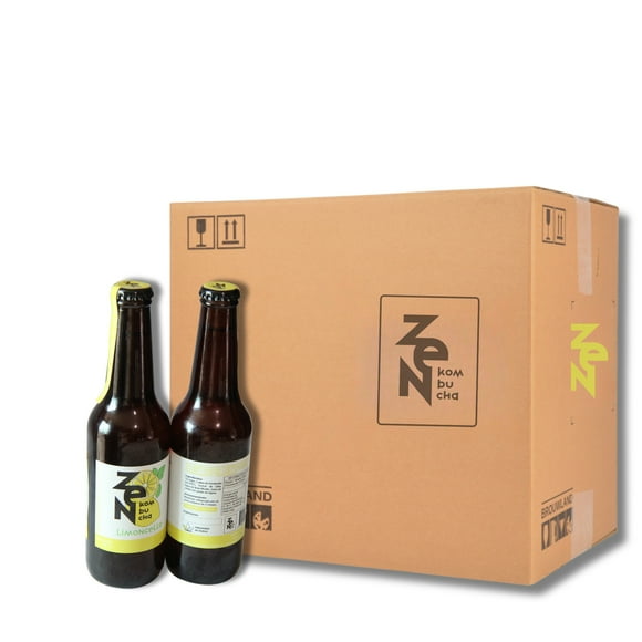 12 Pack Zen Kombucha Limoncello
