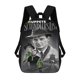 thumbnail image 1 of La Lista de Schindler-theme Backpack, Campus style schoolbag Bookbag with Adjustable Shoulder Straps And Large Zip Compartment, Unisex Travel Bags., 1 of 6