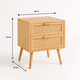 thumbnail image 4 of Pack de 2 Velador Eames Mesh Doble 40x55 - Madera Clara, 4 of 7