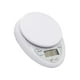 thumbnail image 3 of Pesa Balanza Digital De Cocina 5Kg Blanco, 3 of 4