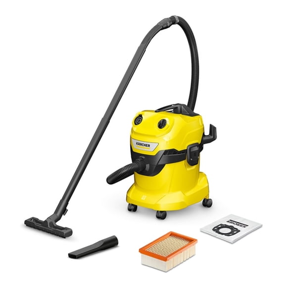 Aspiradora Agua y Polvo WD4 1000W Amarillo
