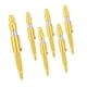 thumbnail image 2 of 6 Tapones De Aluminio Tipo I/m De 1/4" Para Soplado De Aire, Para Craftsmen, Dorados, 2 of 5