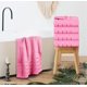 thumbnail image 4 of Juego de 4 toallas YRALY 69 × 137 cm 600 GSM algodón rosa, 4 of 8
