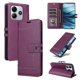 thumbnail image 1 of Premium Wallet Case for Xiaomi Redmi Note 14 4G with Card Slots & Kickstand, Flip Cover Purple, 1 of 6