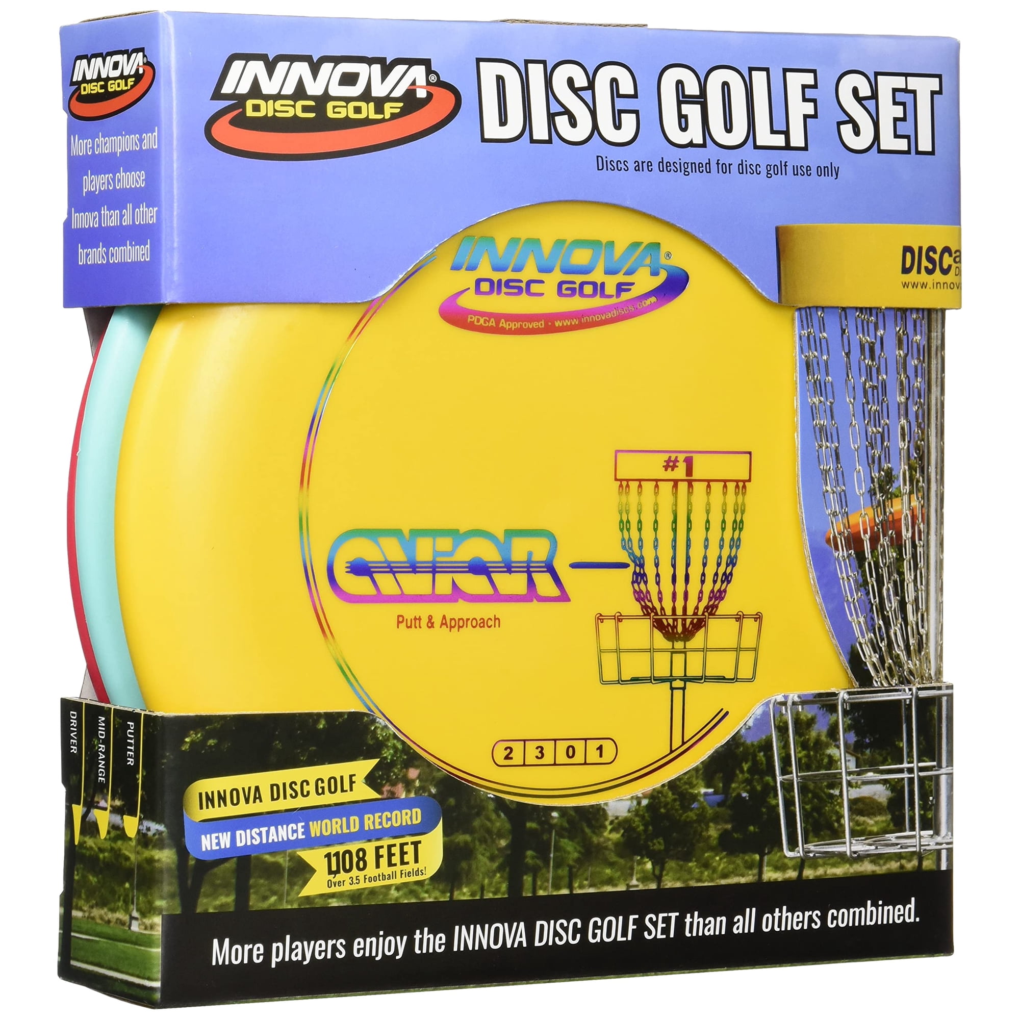 Innova Disc Golf - Set Disc Golf Innova Driver Mid-range Putter Dx Plastic