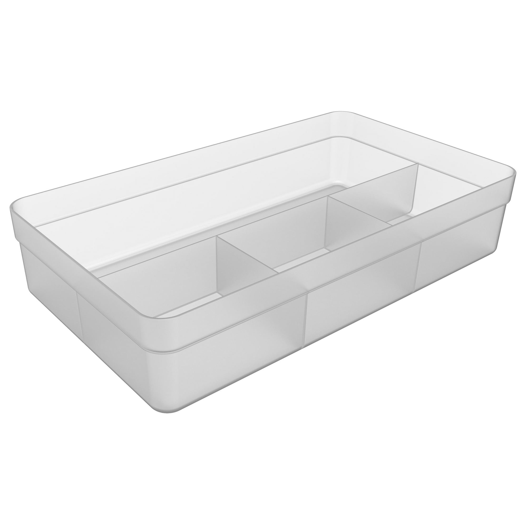 Ou - Organizador De Cajón Logic 4 Secciones Transparente