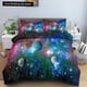 thumbnail image 1 of x1312 Bed Sheets Galaxy Printed Duvet Cover Twin Size Bedding Set Soft Comfortable Quilt Covers /Polyester Comforter Cover Home Textile 3-Piece Bedding Set (1 Duvet Cover + 2 Pillow Shams) nj1312, 1 of 5