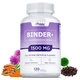 thumbnail image 2 of Binder+ Nac 1500mg Detox Cleanse Limpieza Colon Higado 120 Cápsulas, 2 of 9
