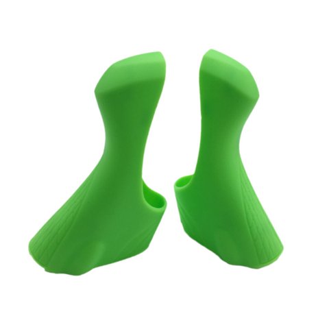 Magideal - 2 Uds Cubierta De Palanca De Cambios, Cubierta De Palanca De Freno, Cubiertas De Palanca De Mano, Mangas, Campanas De Palanca De Freno De Bicicleta De Verde