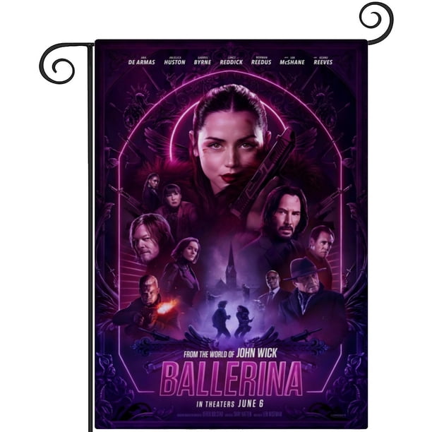 La Noche del Cazador-bandera de jardín temática. Regalo perfecto para fans, amigos y familiares, ideal para actividades al aire libre y decoración de fiestas.28CM*45CM