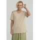 thumbnail image 1 of Polera Mujer Detalle Hombro Beige Oscuro, 1 of 8