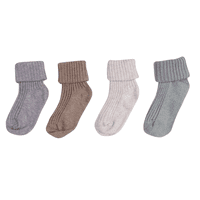 Lady Genny - Calcetin Algodón Bebe (Pack 4 Pares)