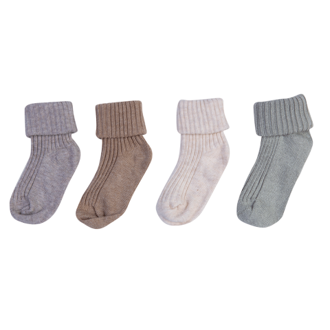 Lady Genny - Calcetin Algodón Bebe (Pack 4 Pares)