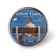 thumbnail image 1 of Forrest Gump-Theme Round Button Badge: Premium Metal Construction, Ideal for High-End Events 2.8 cm, 1 of 6