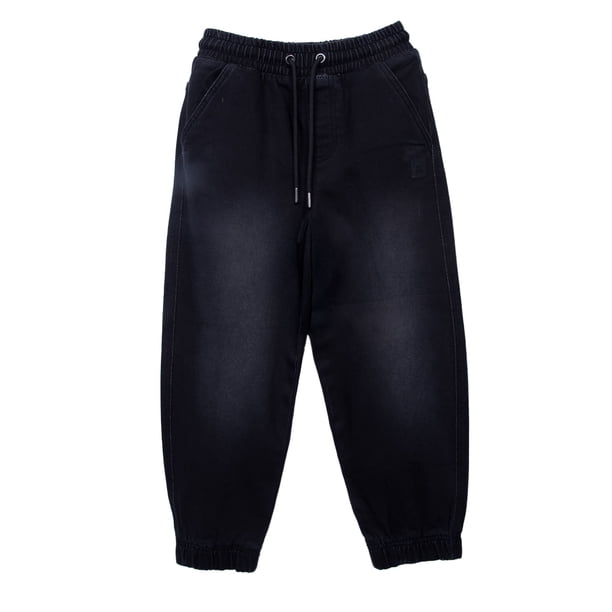 Jeans Niño Jogger Cintura Ajustable Negro