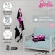 thumbnail image 2 of Toalla Franco Barbie Barbiecore a rayas blancas y negras 150x75 cm, 2 of 7