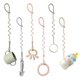thumbnail image 1 of Correas de silicona ajustables para juguetes de bebé Andy Bear, 6 unidades, 1 of 7