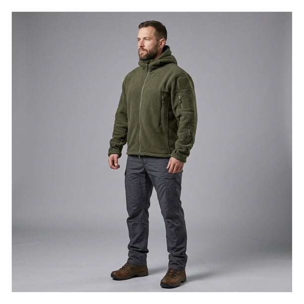 Polar Chaqueta Polerón Micropolar Táctico Invierno