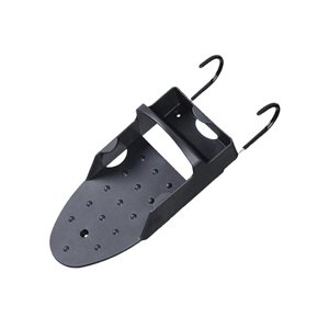 Bothyi - Soporte De Hierro Para Colgar En La Pared, Estante De Hierro Para Lavandería, Baño, Hogar, Negro