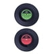 thumbnail image 3 of 2pcs Taza de silicona Mat Coasters antideslizantes Vajilla Dia10.5cm Rojo y Verde, 3 of 5
