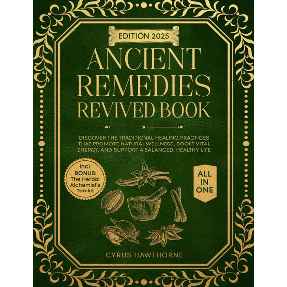 Ancient Remedies Revived Book: Discover the Traditional Healing Practices That Promote Natural Wellness, Boost Vital Energy, and Support a Balanced, Healthy Life