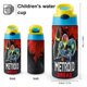 thumbnail image 2 of Metroid Dread Botella de Agua con Tapa Pop Top de Un Toque, Acero Inoxidable, a Prueba de Fugas, para Deportes, Botella Infantil azul 12 oz, 2 of 6