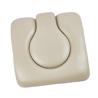 Magideal - Almohadilla Del Asiento De La Silla Del Noqueo, Cubierta De Almohadilla Suave De Cuero Pu, Cojín De Asiento De Billete Para El Asiento De La Cármera Calabaza Beige