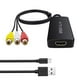 thumbnail image 1 of Convertidor Rca A Hdmi Adaptador Av A Hdmi Convertidor De Audio Compuesto, 1 of 2