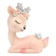 thumbnail image 1 of Animales Adorables Ciervos Figurines Toy Para La Estatua De La Fiesta De Bienvenida Al Bebé Rosa Hecho A Mano, 1 of 5