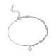 thumbnail image 3 of Pulsera De Estrella De Plata Para Mujer, Pulsera De Moda Para Novia, Esposa, Fiesta, 3 of 5