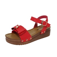 Sandalia Rojo Vía Franca