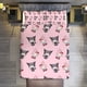 thumbnail image 3 of Kuromi & My Melody Duvet Cover Set 3 Piece Bedding Set Double Sided Printing Decorative Comforter Cover Set, 3 of 5