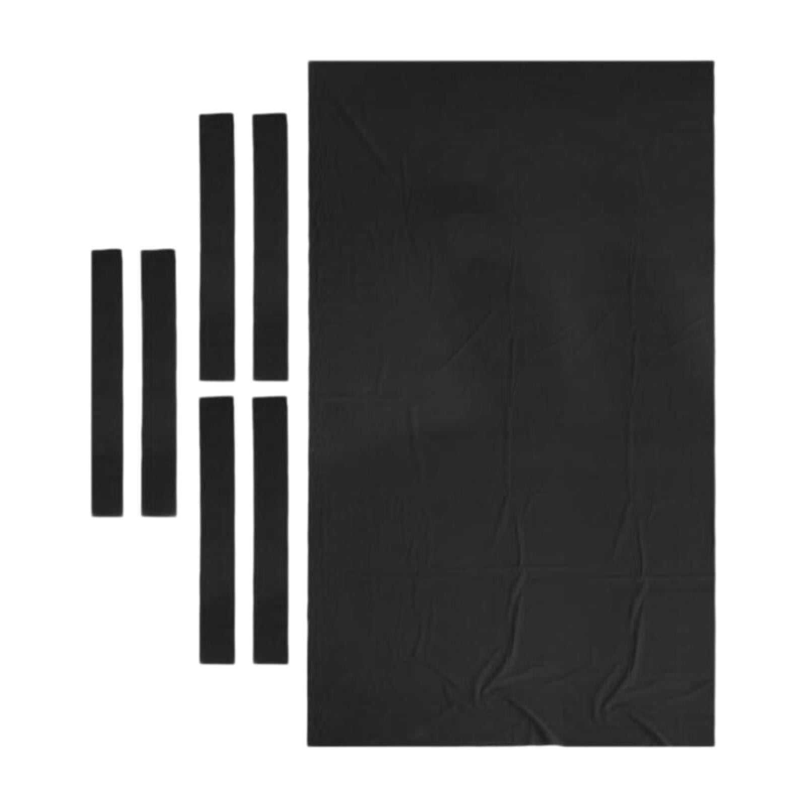 Ioensy - Mantel De Piscina De Billar Y 6 Pcs Tiras De Lana Mezcla De Lana Piscina Cubierta Mantel Para Mesa De 9 Pies