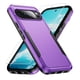 thumbnail image 1 of Funda para Google Pixel 10 Pro GSDCB, violeta, de doble capa, 1 of 8