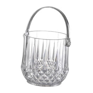 Bothyi - Tina De Enfriamiento De Bebidas Para Botellas De Champán Hotel Congelador Cocktail Bar Party Clear Round