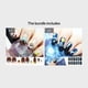thumbnail image 1 of 14 pcs Van Gogh-Inspired Nail Stickers - Easy to Apply and Long-Lasting Nail Decals for Artistic Nail Art, 1 of 3
